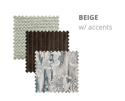 Beige w: accents