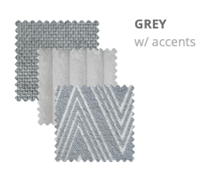Grey w: accents