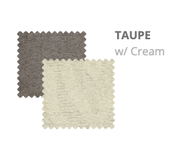 Taupe w: cream