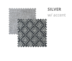 Silver w: Accent